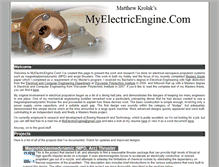Tablet Screenshot of myelectricengine.com